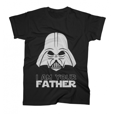 Koszulka męska z nadrukiem I am your father dla taty na dzień ojca